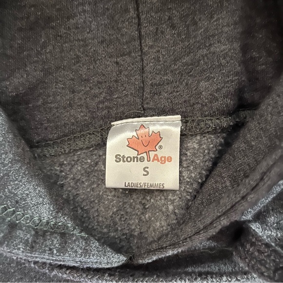 Toronto Moose Hoodie size small dark grey with pink moose - Picture 4 of 5